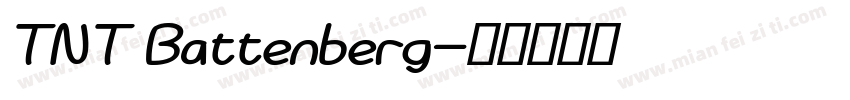 TNT Battenberg字体转换